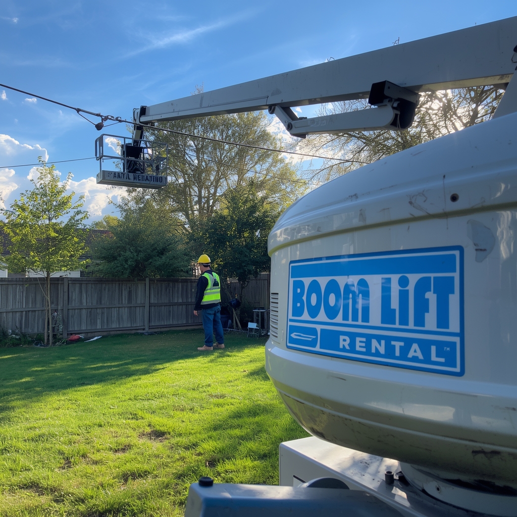 Boom Lift rental with operator service preview